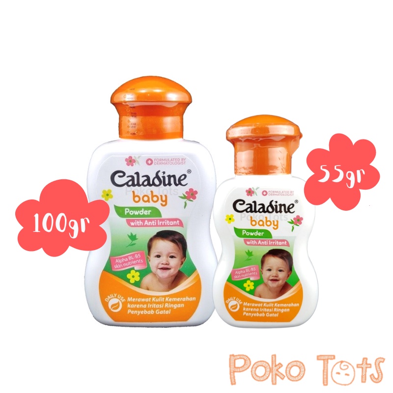 Caladine Baby Powder 100/55gr Bedak Bayi WHS