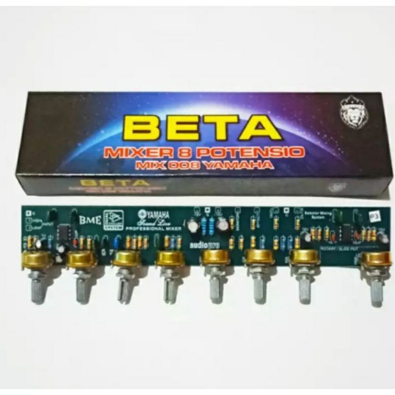 kit power mixer 8 potensi yamaha beta