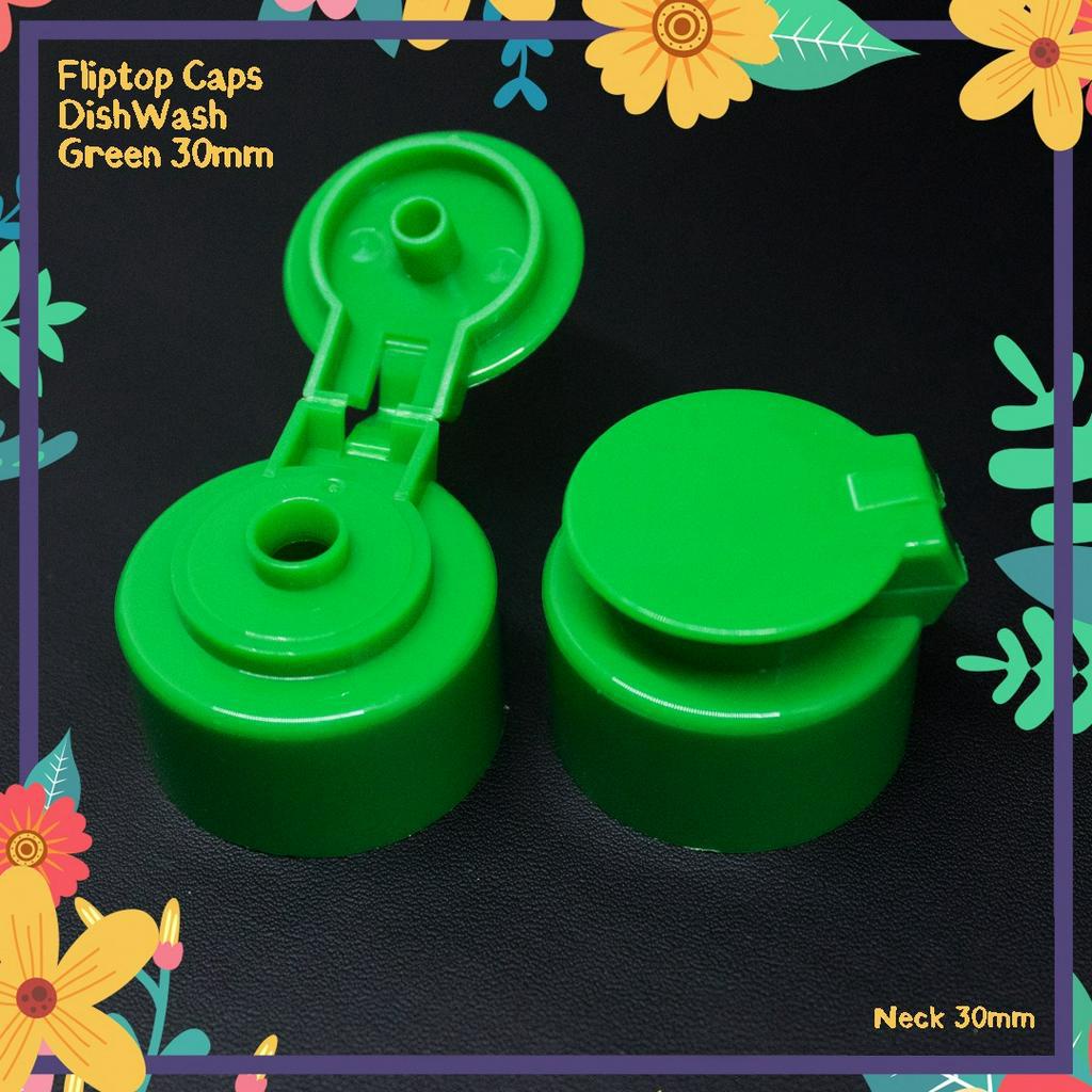 UTUP FLIPTOP BOTOL CUCI PIRING NECK 30 HIJAU FLIP TOP SABUN CAIR CUCI PIRING IMPORT SUNLIGHT MAMA LE