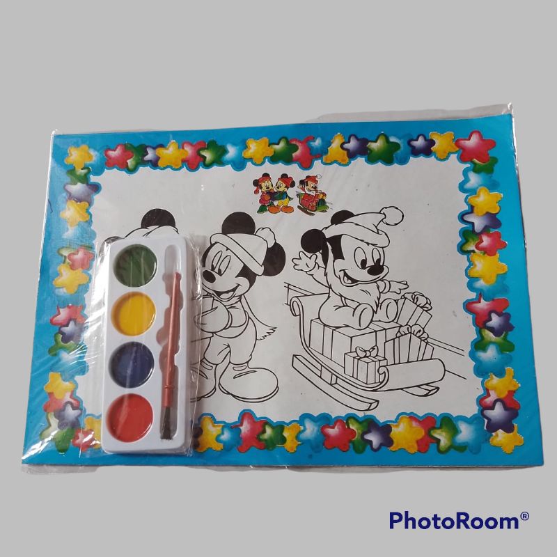 Buku Mewarnai Anak Mickey Mouse