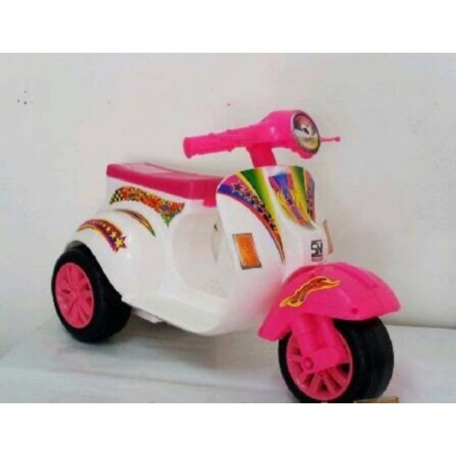 Mainan Anak Motor VESPA MINI CLASIC Mainan Motor Vespa