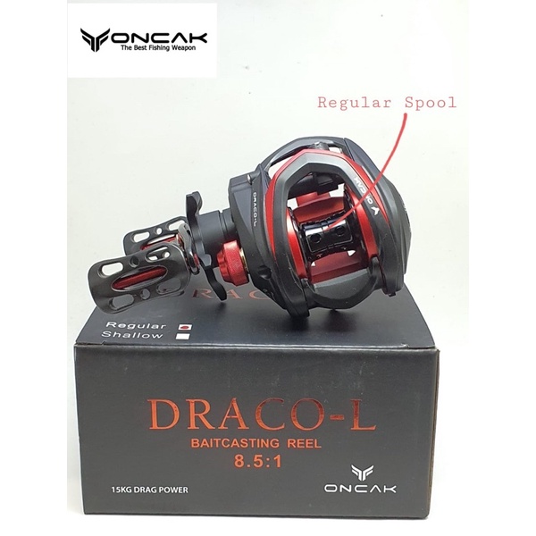 Reel BC Oncak Draco-L handle kiri murah