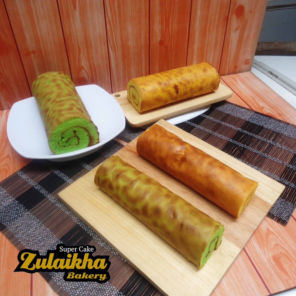 Roll cake nanas/roll nanas/bolu gulung bangka