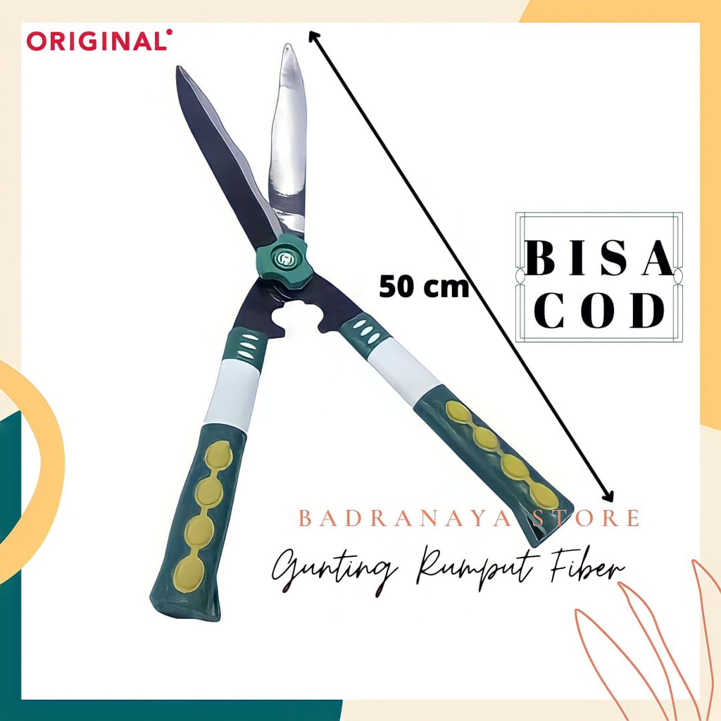 Gunting Rumput Gagang Fiber Gunting Rumput Murah Ringan Tajam