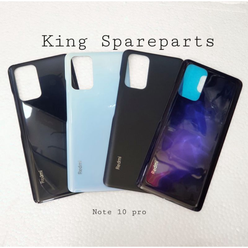 BACKDOOR BACKCOVER BACKCASE TUTUP BELAKANG XIAOMI REDMI NOTE 10 PRO 4G ORIGINAL