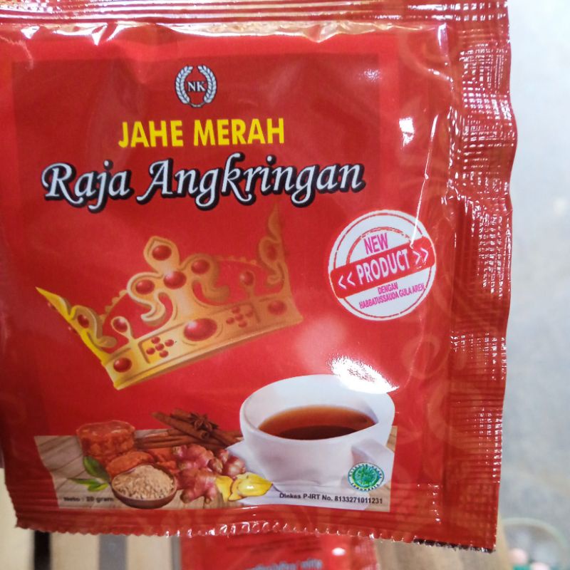 

minuman serbuk jahe merah