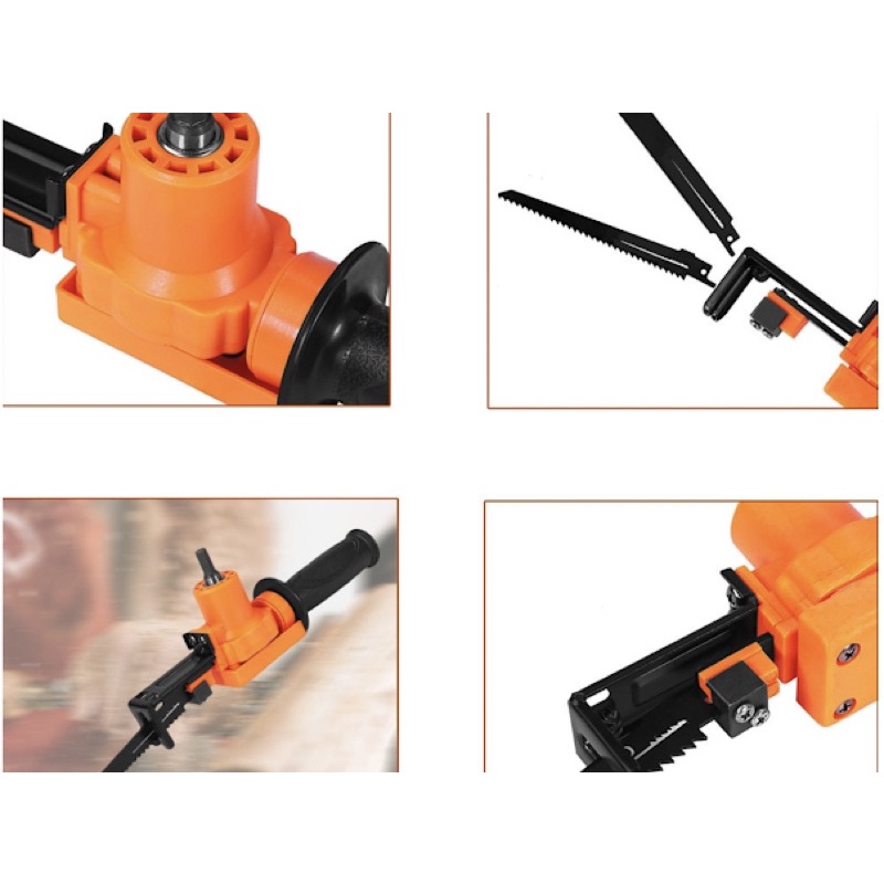 Jigsaw Adaptor Jigsaw Ke Mesin Bor Reciprocating Jig saw Drill Adapter