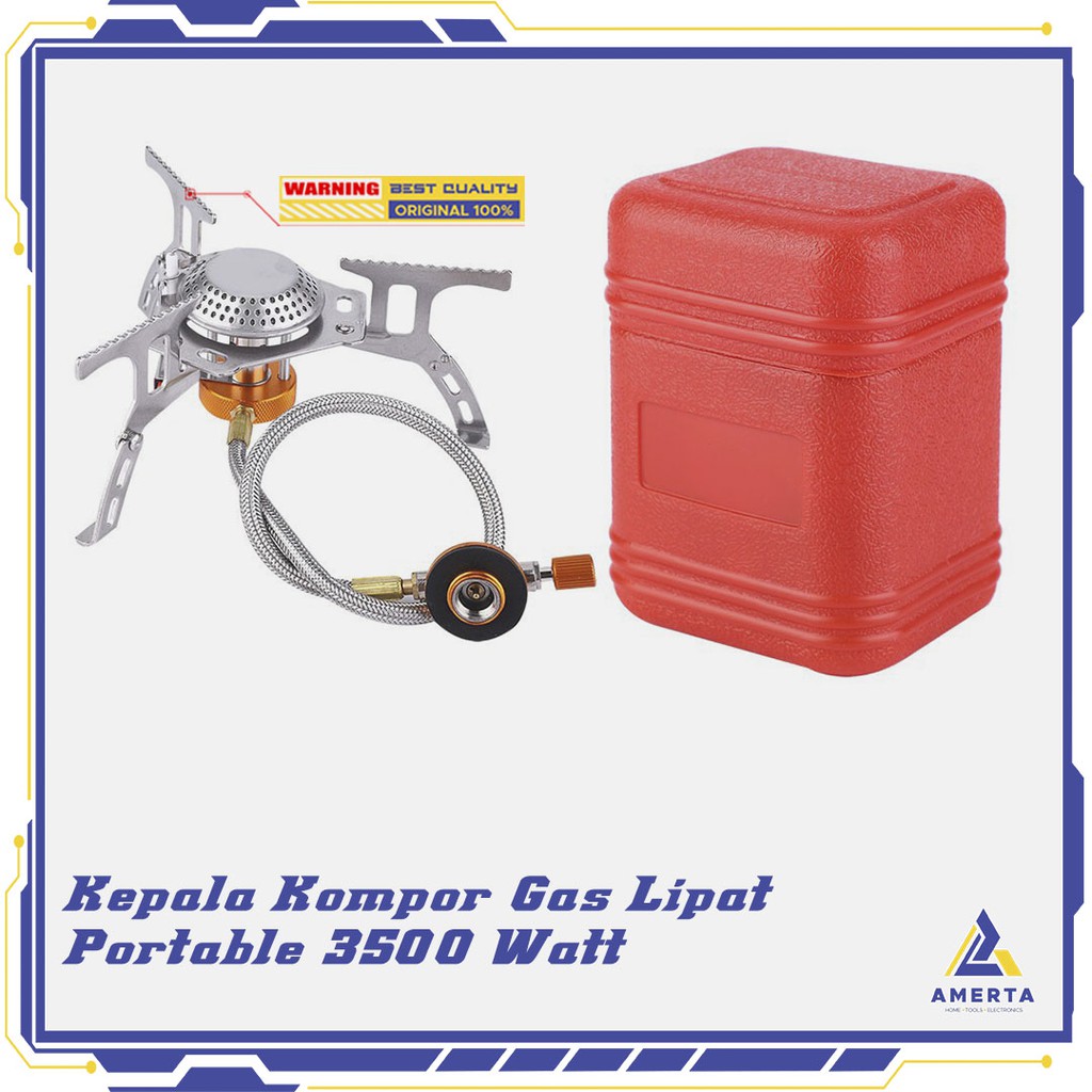 Kepala Kompor Gas Lipat Portable 3500W AOTU