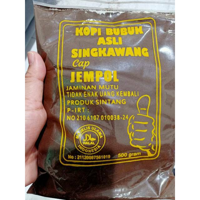 Kopi bubuk asli singkawang cap jempol