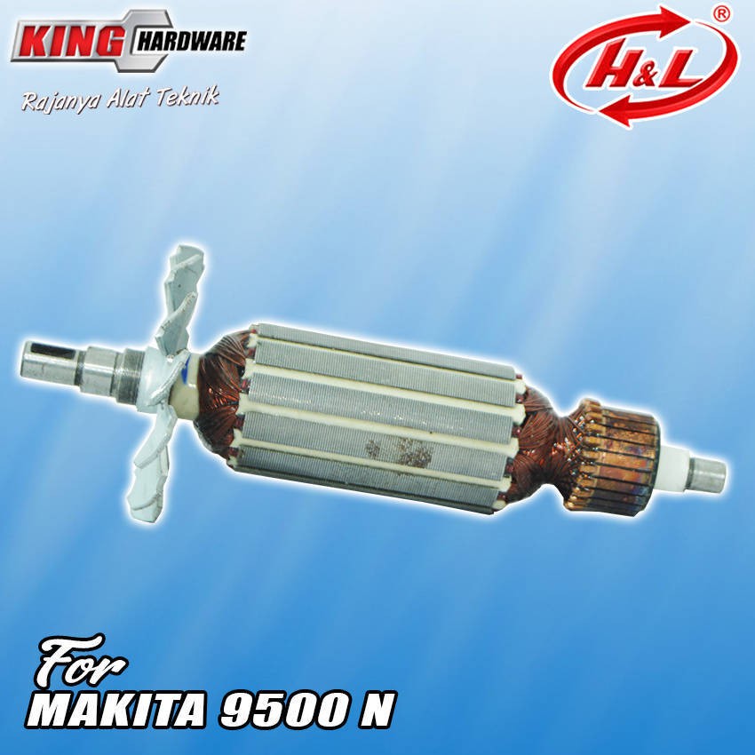 ARMATURE H&L GURINDA MAKITA 9500 N