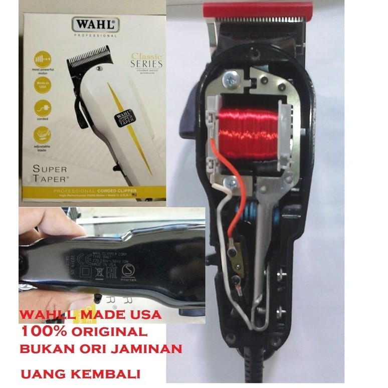 Alat Cukur Rambut WAHL Classic Series Original Made usa