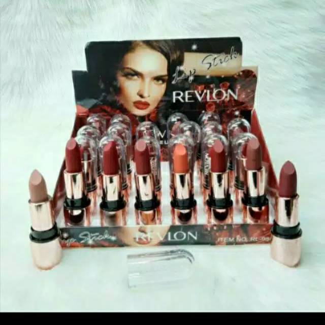 LIPSTICK REVLON MATTE NO RL 98044 ISI 12pcs