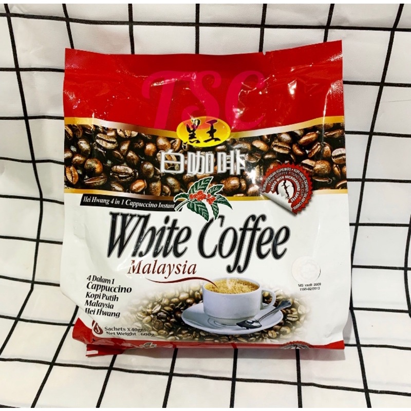 

Kopi HEI HWANG White Coffee 4in1 Cappuccino White Coffee HEI HWANG Cappuccino