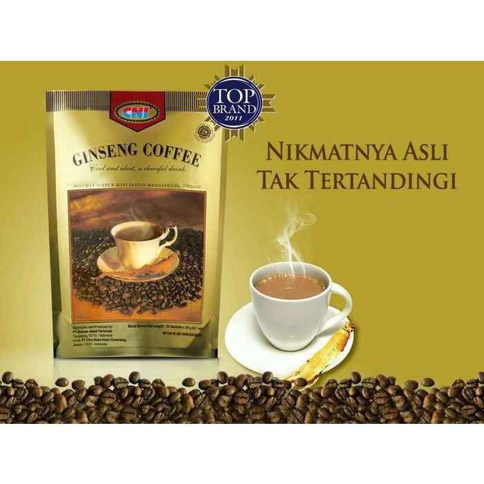 

b01n1nh Ginseng Coffee Cni (Kopi Cni) Ds201Fs