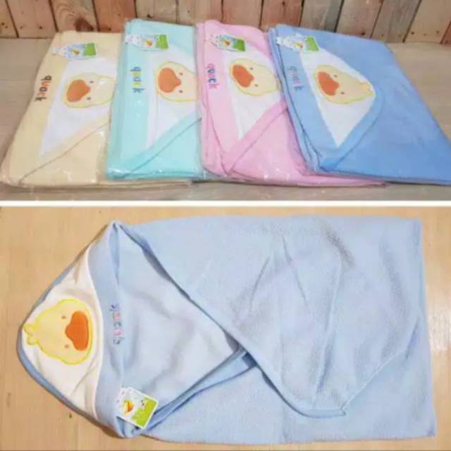 Selimut baby LUCKY ANGEL / baby blanket / selimut bayi topi / selimut baby / selimut bayi LA