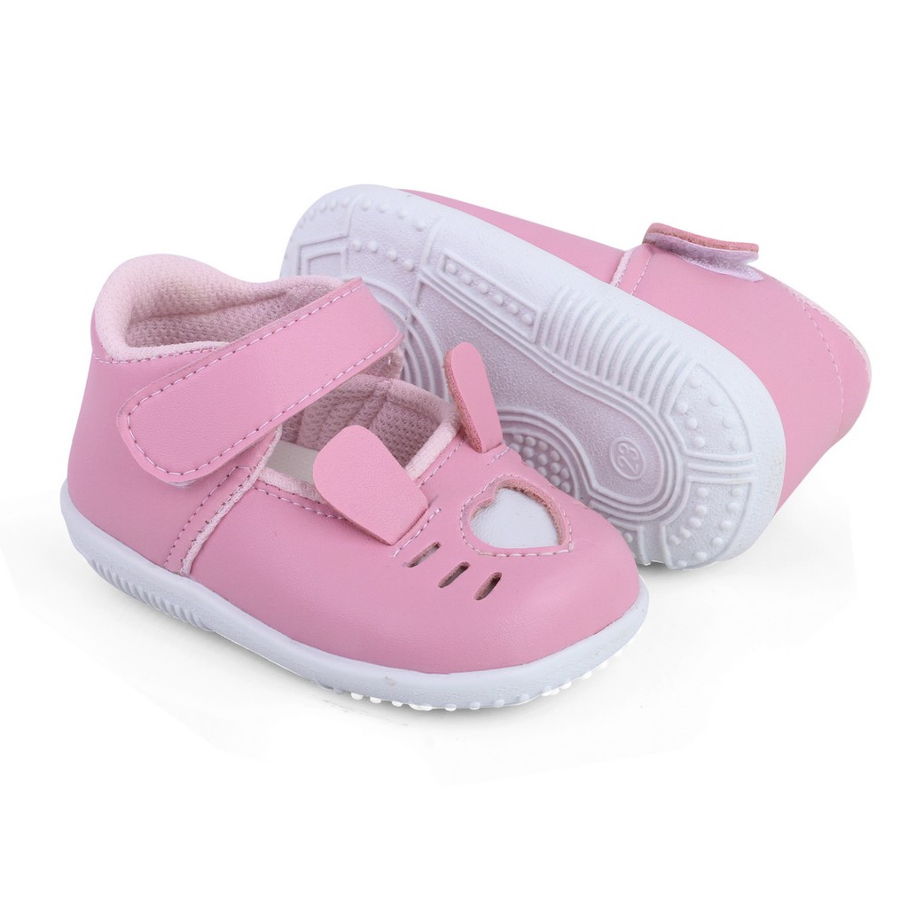 sepatu anak cewek usia 1 2 tahun model kelinci C08 PINK