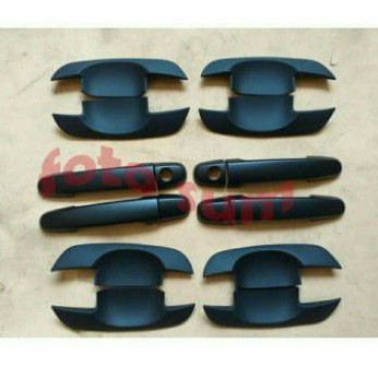 paket outer cover handle mobil Toyota Vios 2003-2012 hitam doff