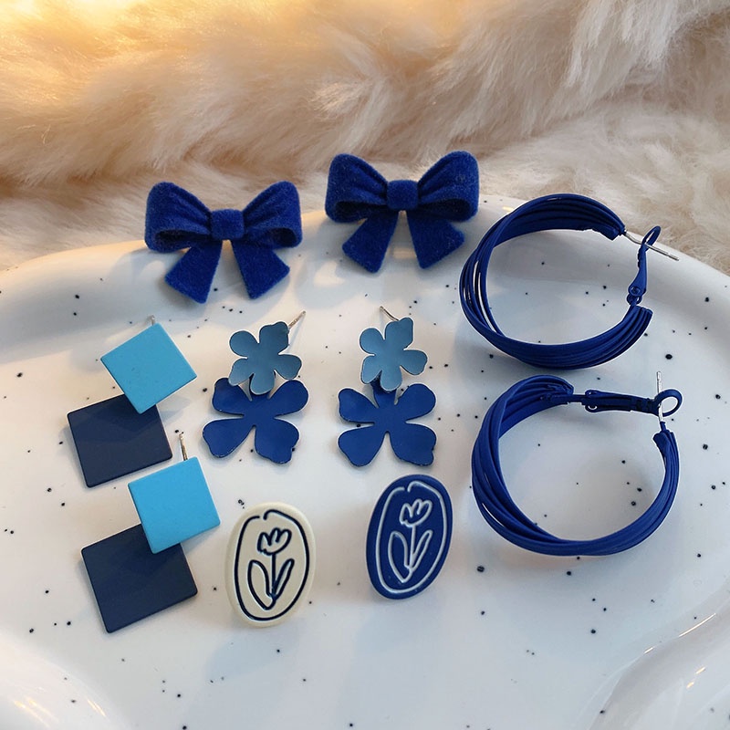 2023anting Gaya Korea Baru Fashion Wanita Anting Retro Mutiara Stud Earrings