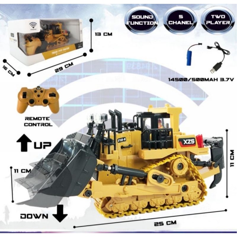 RC Buldozer 9 Channel