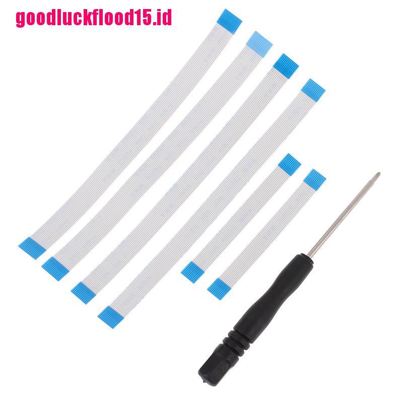 {LUCKID}10/12/14 Pin Power Switch Ribbon Flex Cable Tool Set For PS4 Controller