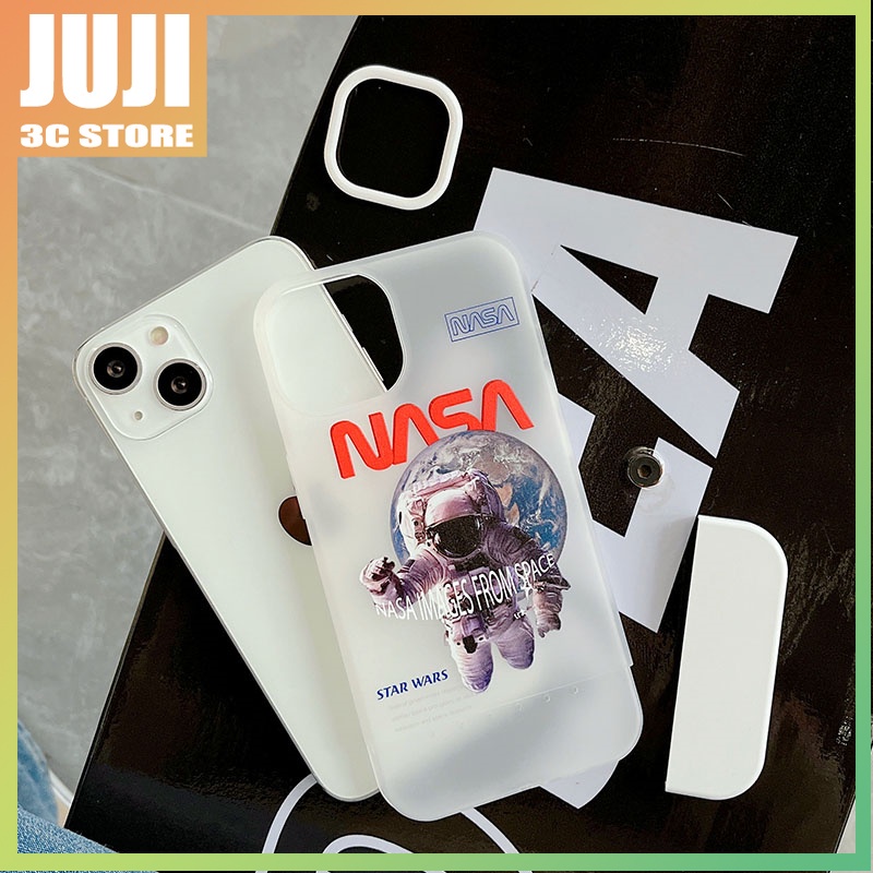 Case Motif NASA Astronot Dapat Dilepas Dicuci Untuk iphone 11 12 13 pro max x xs xr xsmax 7 8 plus