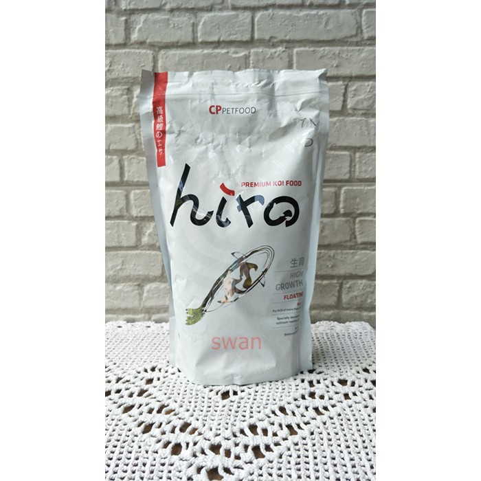 HIRO HIGH GROWTH makanan pakan pelet ikan koi fish food 1kg murah