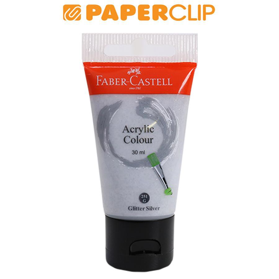 

CAT ACRYLIC COLOR FABER CASTELL 373582 30ML GLITTER SILVER