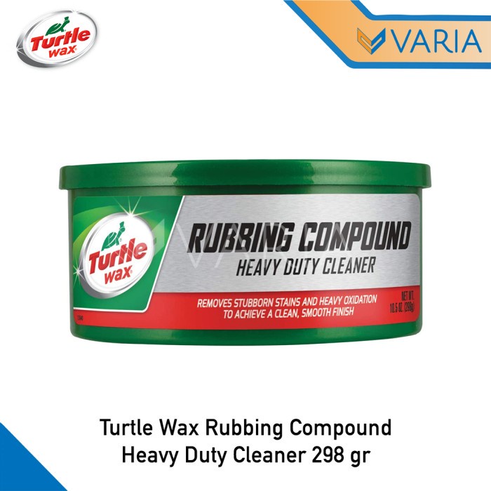 Turtle Wax Rubbing Compound Heavy Duty Cleaner Pasta 298 gr