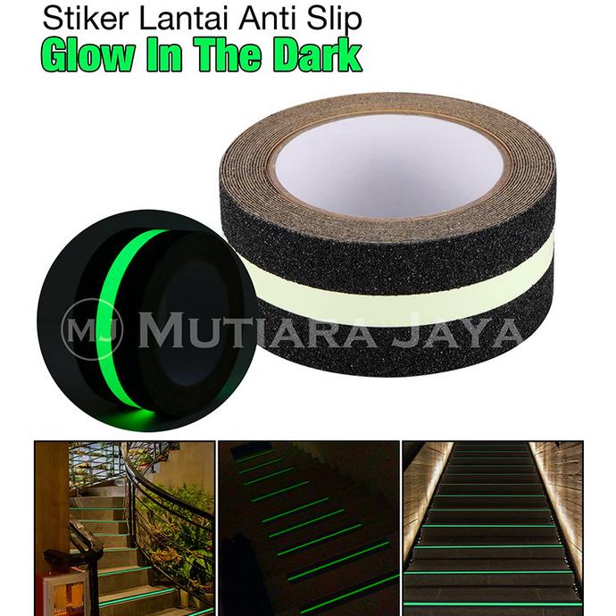 

Promo Awal tahun Lakban Fosfor lantai Anti slip Tangga Glow in the dark Safety Walk Promo Awal tahun