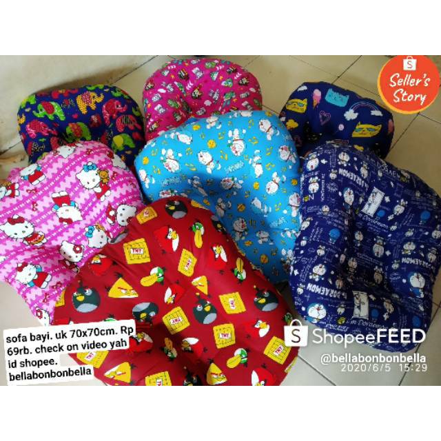 sofa bayi Uk 70x70 75cm Shopee Indonesia sofa bayi Uk 70x70 75cm Shopee Indonesia