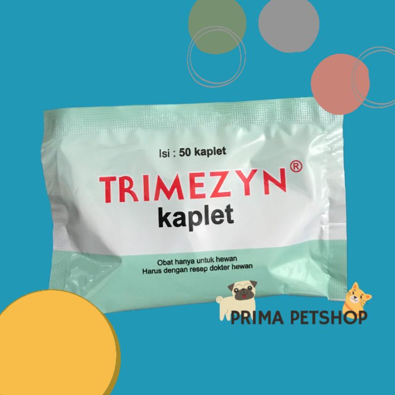 TRIMEZYN 50 KAPLET obat ayam dari medion