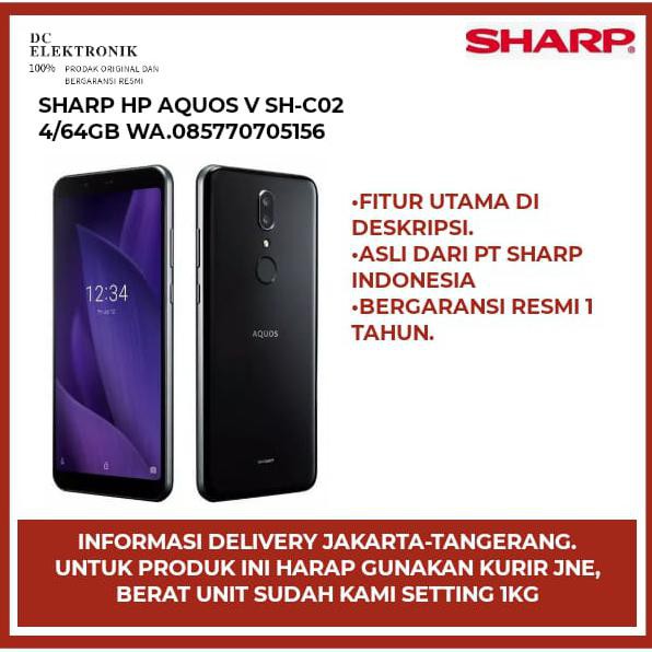 Smart Phone 4/64Gb Sharp Aquos V Sh-C02