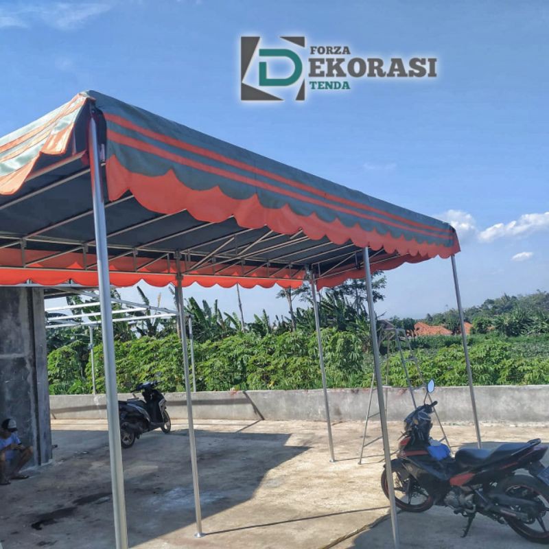 Rombe Tenda / Poni Tenda Bahan Terpal Cv Model Terbaru
