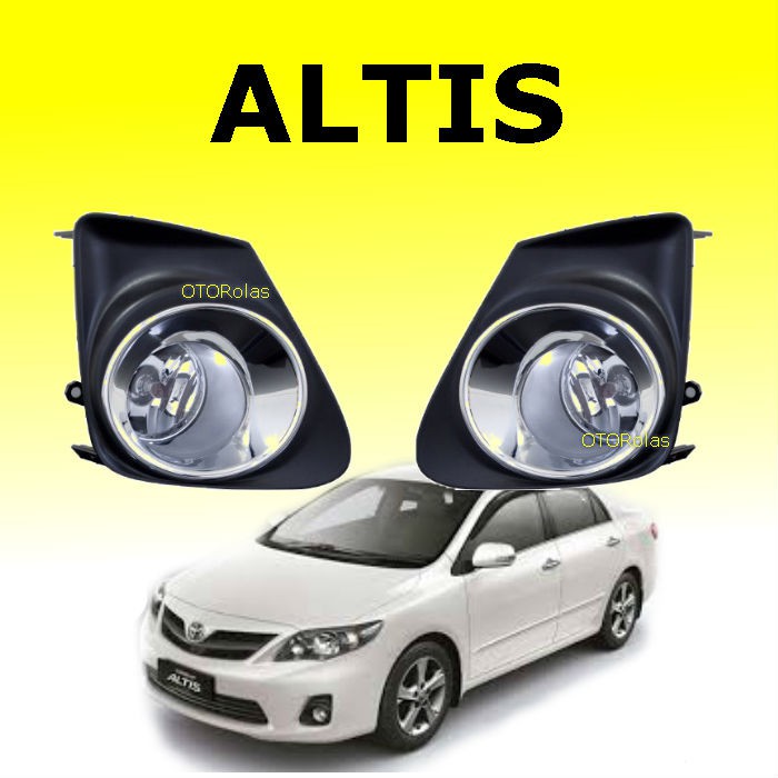 Foglamp Altis 2011 2012 2013 Fog Lamp Corolla Altis Lampu Bumper Altis Lampu Kabut Altis Bemper