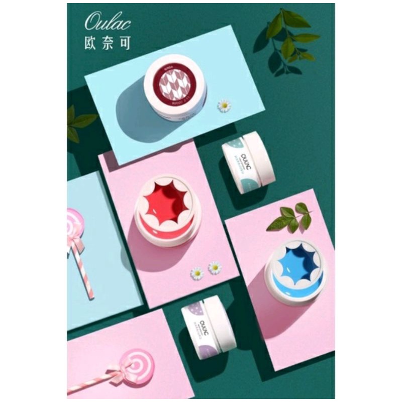 HALAL OULAC NAIL GEL POLISH JAR POT 5ML KUTEK GEL POLISH JAR HALAL