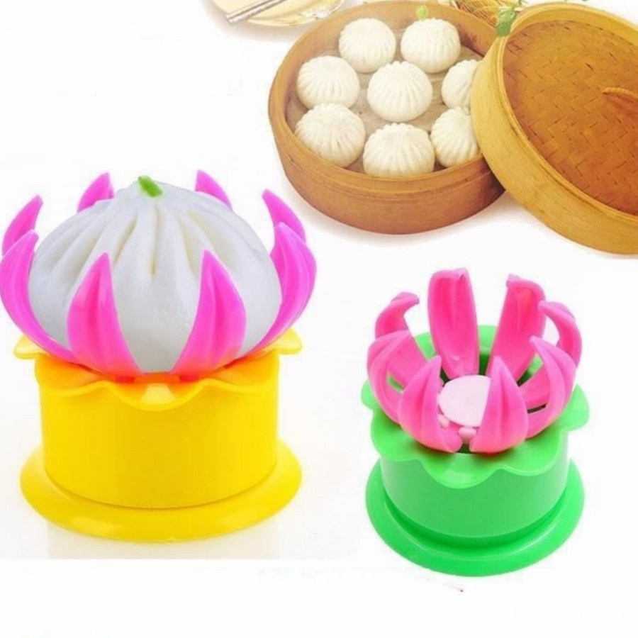 Alat Cetakan Bakpao Cetak Dumpling Steam Bun Maker Dimsum Dapur Daging Serbaguna Mold Kue Spesial Multifungsi Baking Dandang