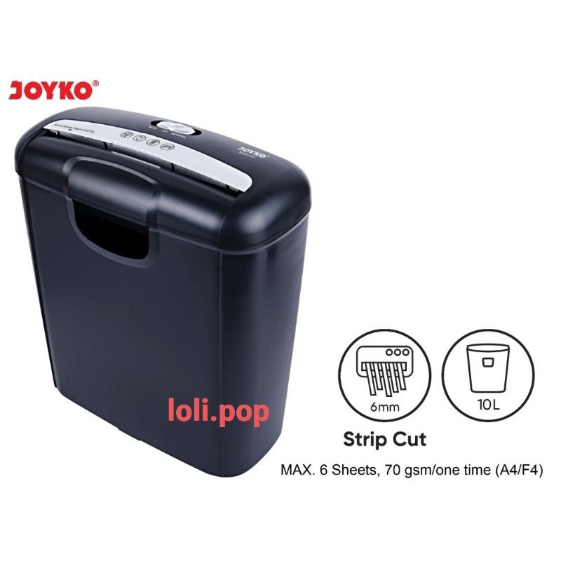 JOYKO SHD03 Strip Cut Paper Shredder - Mesin Penghancur Kertas SHD-03