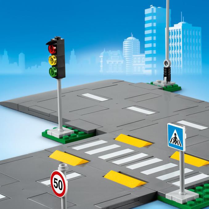 Nikmati Lego 60304 City Road Plates Limited