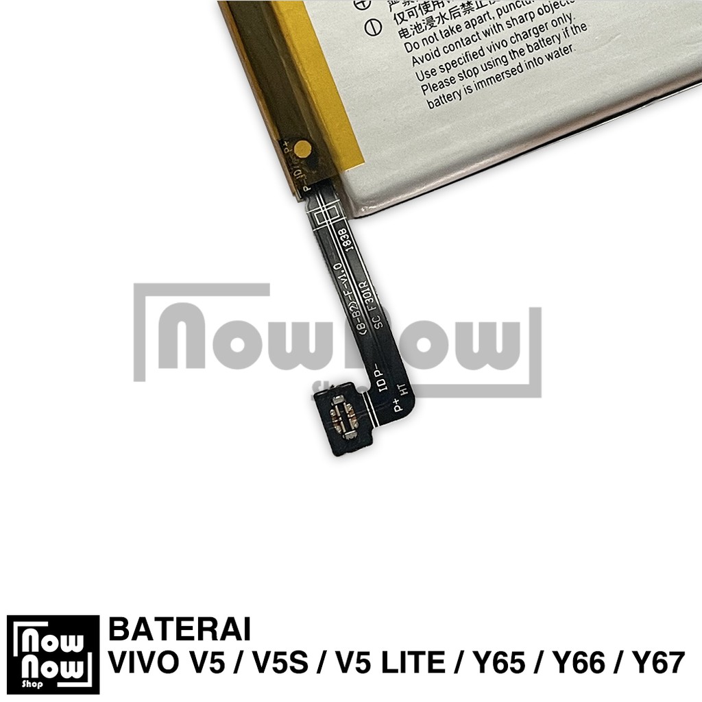 Baterai Vivo V5 1601 / V5s 1713 1612 / V5 Lite 1609 / Y65 1719 / Y66 / Y67 / B-B2 BB2 Original Batre Batrai Battery HP