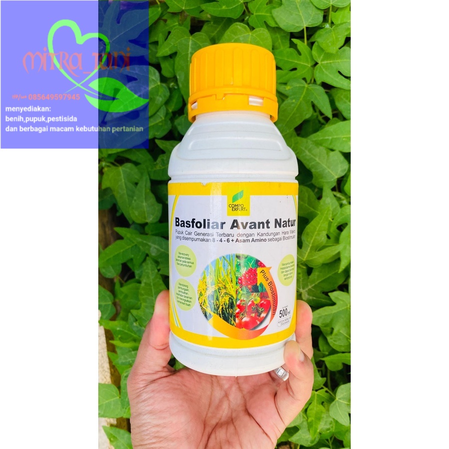 Pupuk Pelemgkap Cair BASFOLIAR AVANT NATUR 500ml dr Compo Expert dr Behn Meyer Jerman