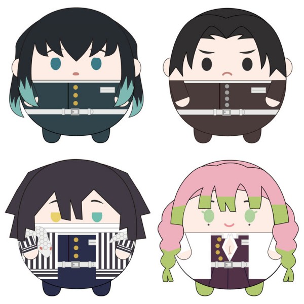 Demon Slayer Kimetsu no Yaiba FuwaKororin Obanai Iguro Mitsuri Kanroji Muichiro Tokito Murata