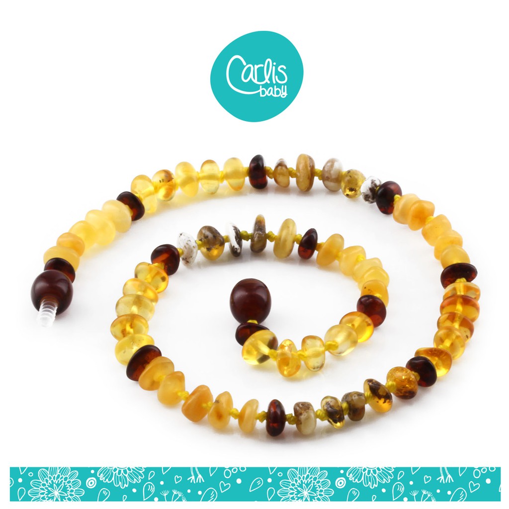 CE163 Kalung Amber Tumbuh Gigi Bayi By Carlis Baby