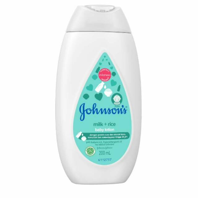 Johnson's Baby Body Lotion Pink/Milk Rice/Bedtime 200ml/megababyshop