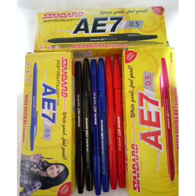 

Pen Pulpen Pena Standard AE7 Eceran Per pcs