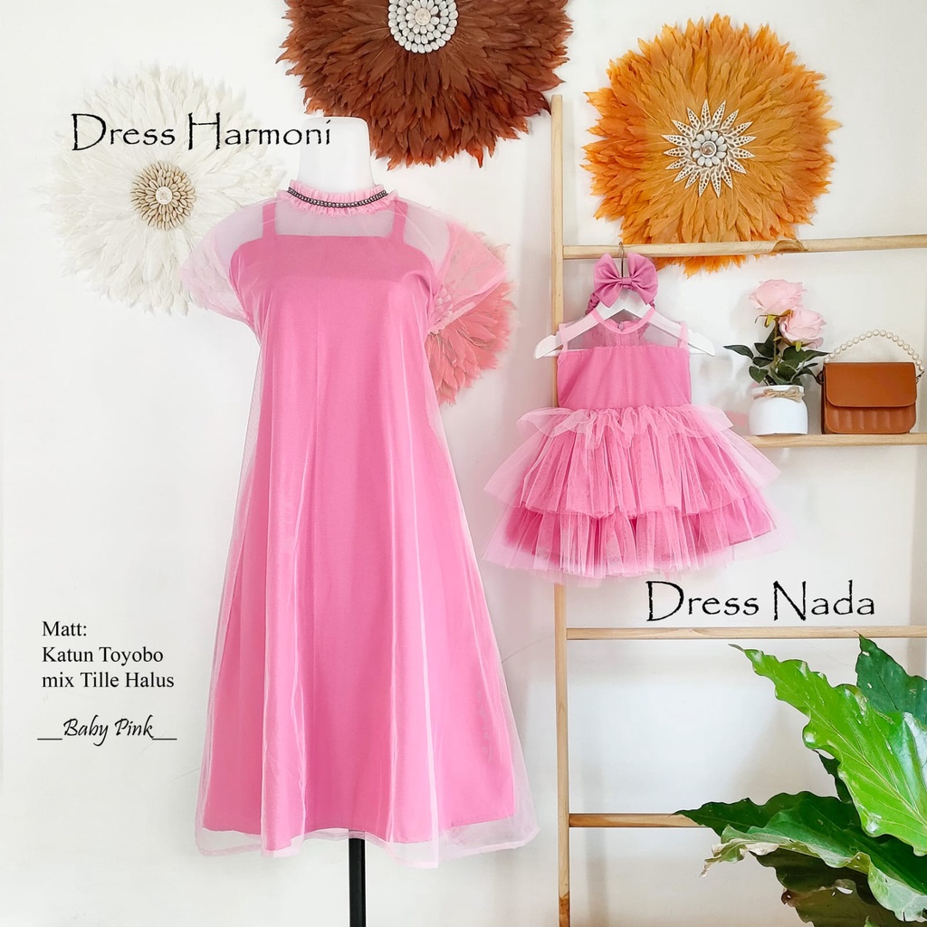 Bridesmaid Elegan/Harmoni Dress/Dress Kekinian/Dress Simple