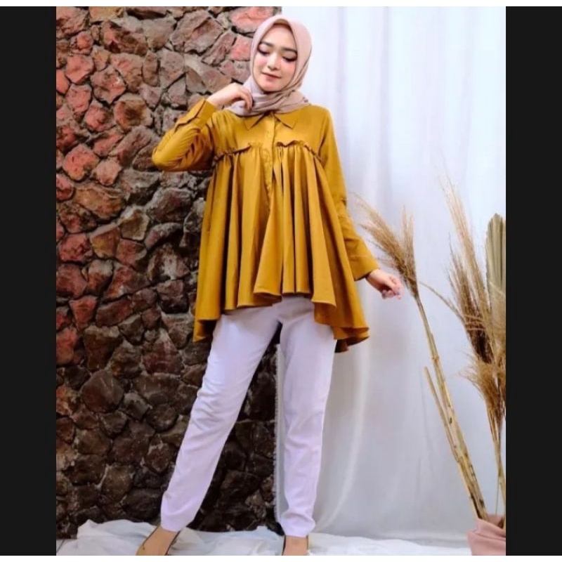 NIKI BLOUSE/ ATASAN TERBARU/ BLOUSE WANITA MOSFREPE