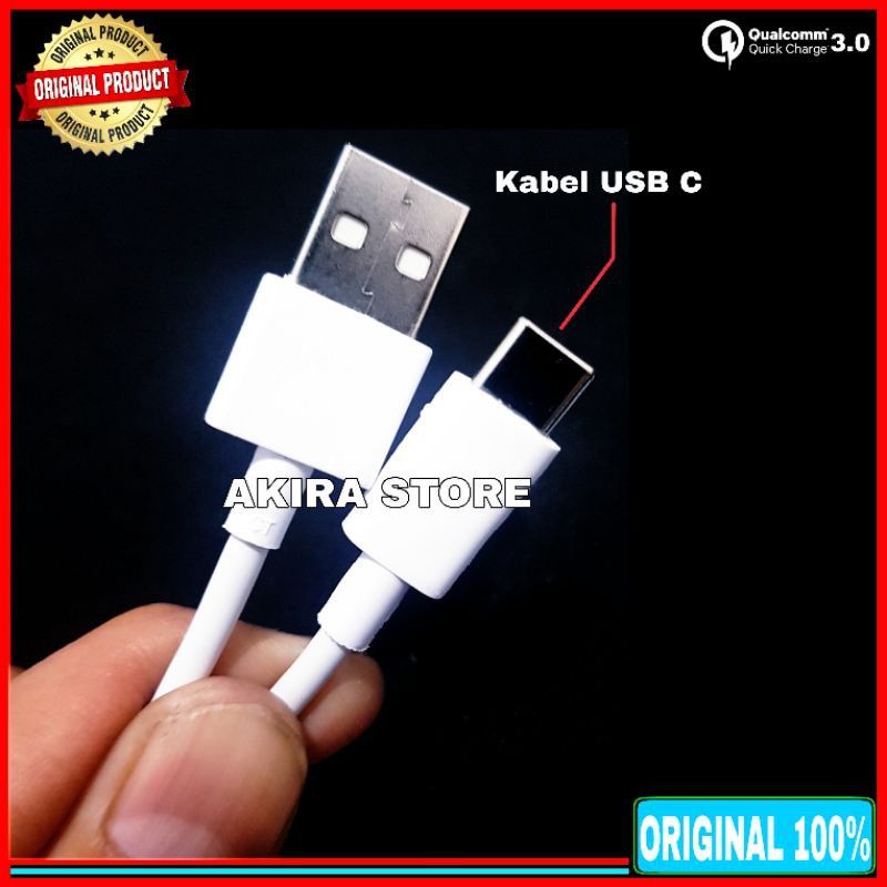 Charger Casan Xiaomi USB C Original 100% Fast Charging Type C 18Watt