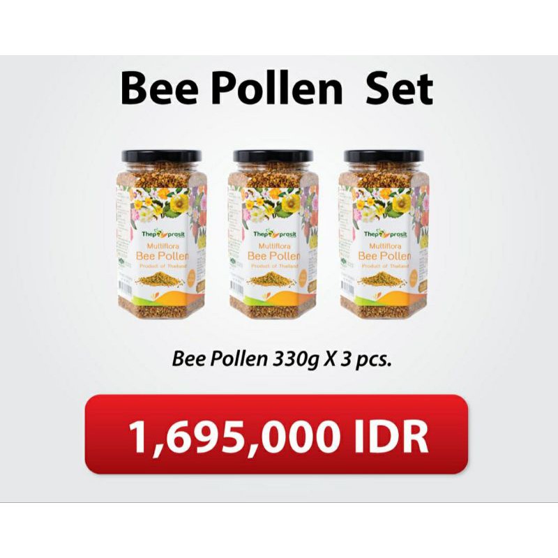 

Bee Pollen Thailand Thepprasit Set