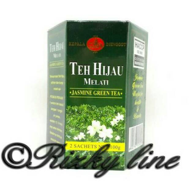 Kepala Djenggot Jasmine Green Tea Teh Hijau Melati 100gr