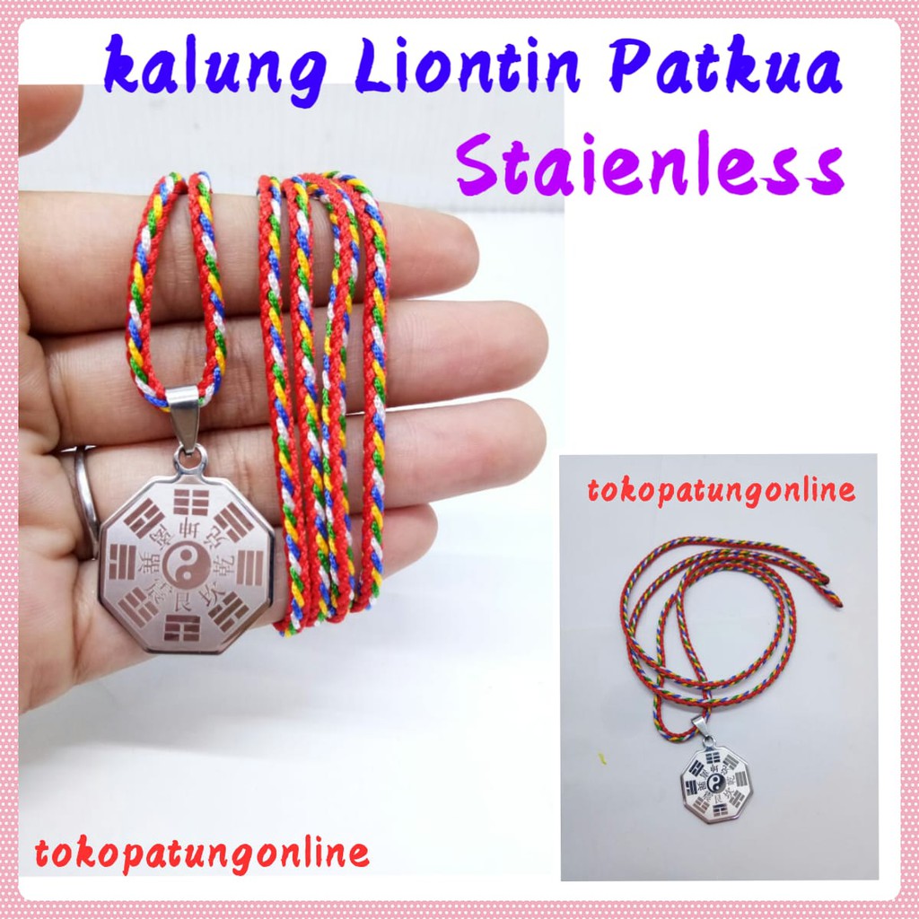 Kalung Liontin Patkua Titanium
